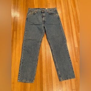 Levi Strauss relaxed fit vintage jeans